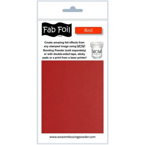 Wow! Fab Foil - Red