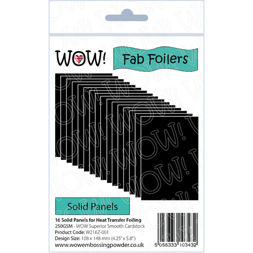 Wow! Fab Foilers - Solid Panel