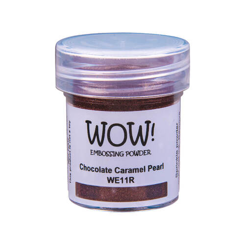 Wow! Embossing Powder Regular 15ml - Chocolate Carmel Pearl