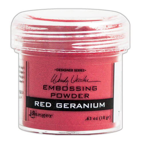 Wendy Vecchi Embossing Powder - Red Geranium