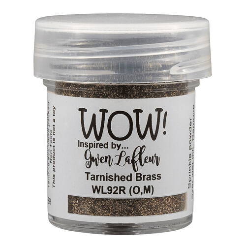 Wow! Embossing Powder Special Colour 15ml - Tarnished Brass (by Gwen Lafleur)