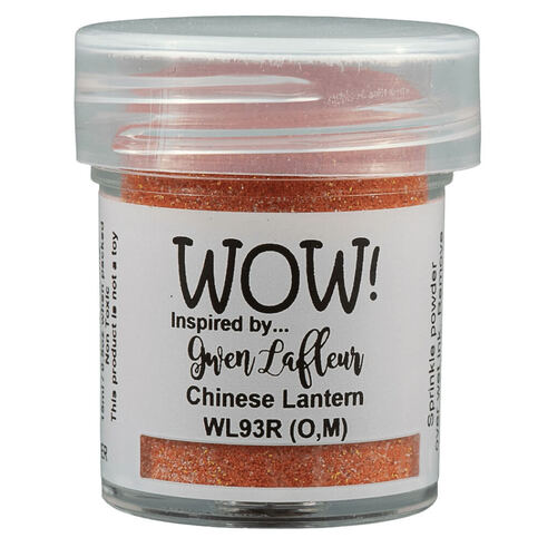 Wow! Embossing Powder Special Colour 15ml - Chinese Lantern (by Gwen Lafleur)