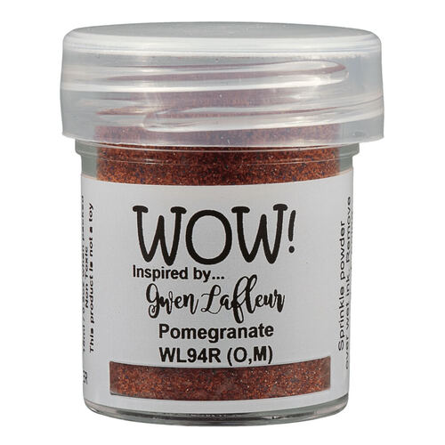 Wow! Embossing Powder Special Colour 15ml - Pomegranate (by Gwen Lafleur)