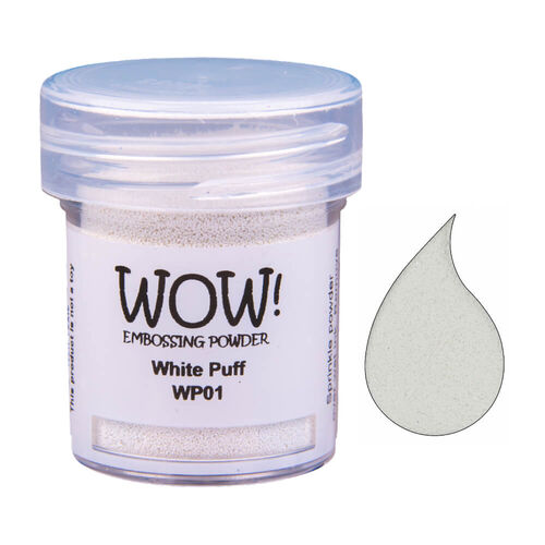 Wow! Embossing Powder 15ml - White Puff UH (special grade)