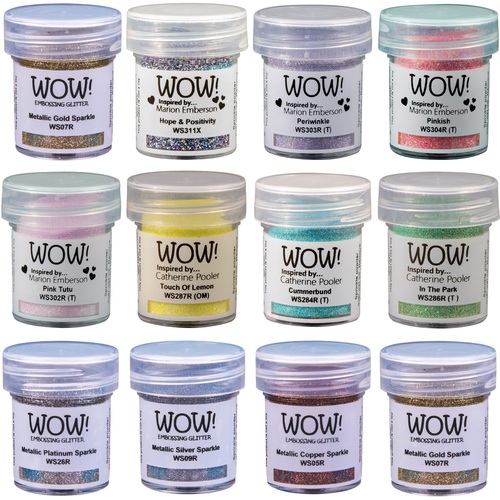 WOW! Embossing Powders Glitters Crafties Co.