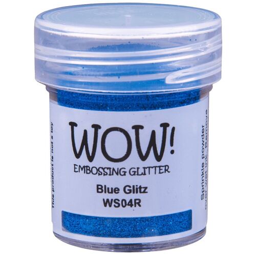 Wow! Embossing Glitter 15ml - Blue Glitz