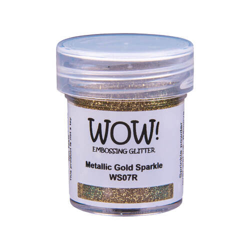 Wow! Embossing Glitter 15ml - Metallic Gold Sparkle