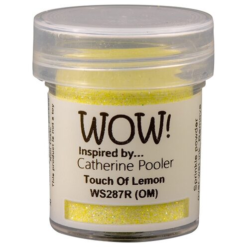 Wow! Embossing Glitter 15ml - Touch of Lemon (Inspired by Catherine Pooler)
