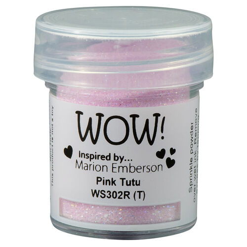 Wow! Embossing Glitter 15ml - Pink Tutu