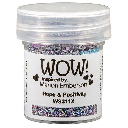 Wow! Embossing Glitter 15ml - Hope & Positivity