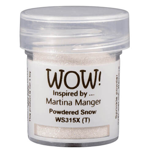 Wow! Embossing Glitter - Powdered Snow (by Martina Manger)