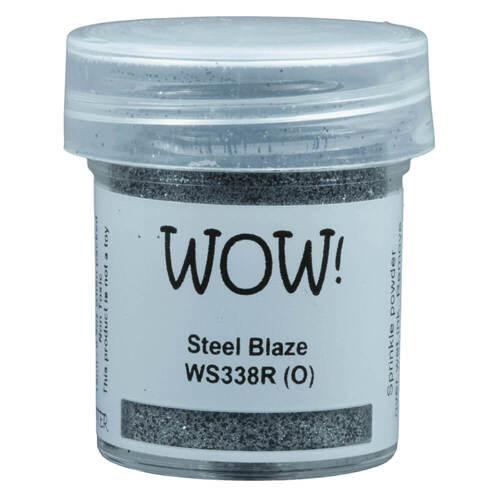 Wow! Embossing Glitter - Steel Blaze