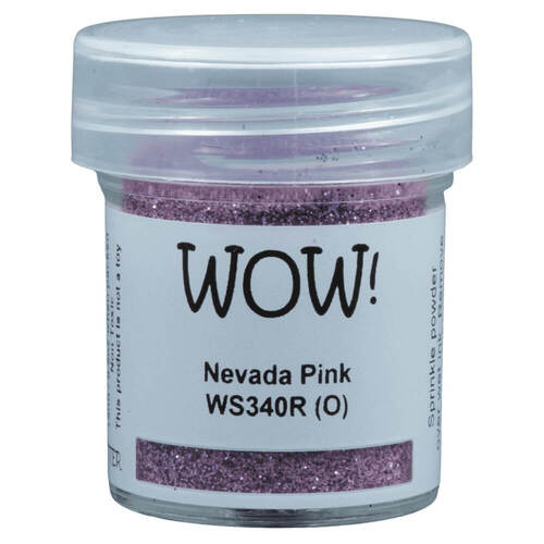 Wow! Embossing Glitter - Nevada Pink