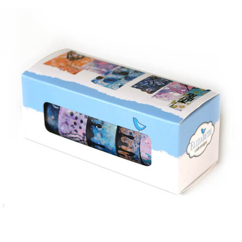 Elizabeth Craft Designs Washi Tape - Artsy Scenery WT02