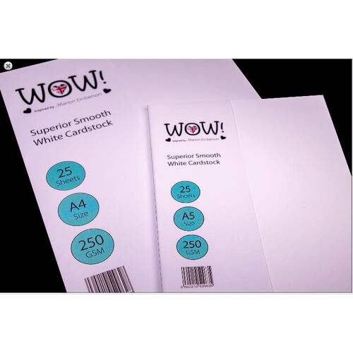 Wow! A4 Cardstock - Superior Smooth White