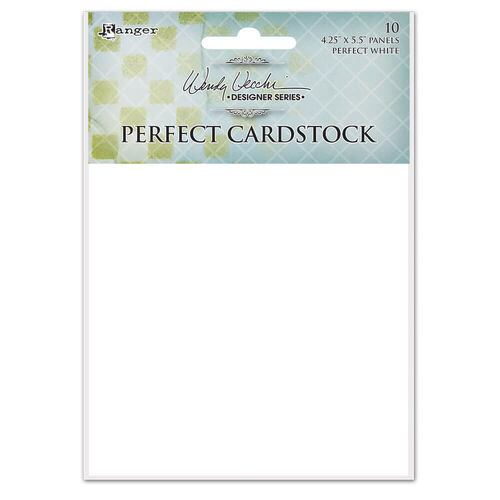 Wendy Vecchi Perfect Cardstock White Panels 10pk WVA62424
