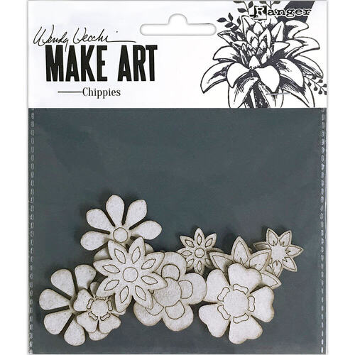 Wendy Vecchi Make Art Chippies - Blossoms WVA78715