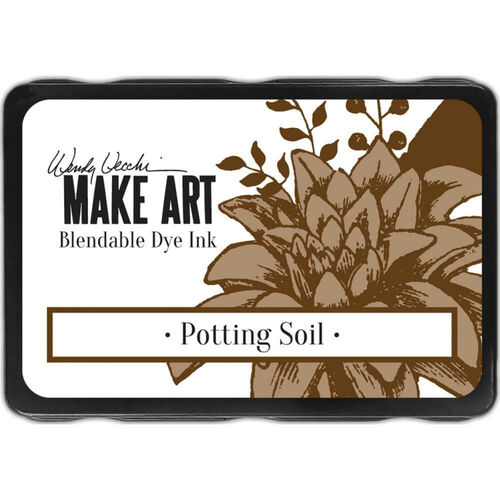 Wendy Vecchi Make Art Blendable Dye Ink Pad - Potting Soil WVD64367