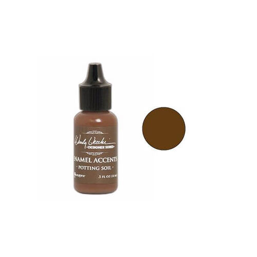 Wendy Vecchi Enamel Accent - Potting Soil (.5oz) WVE57963