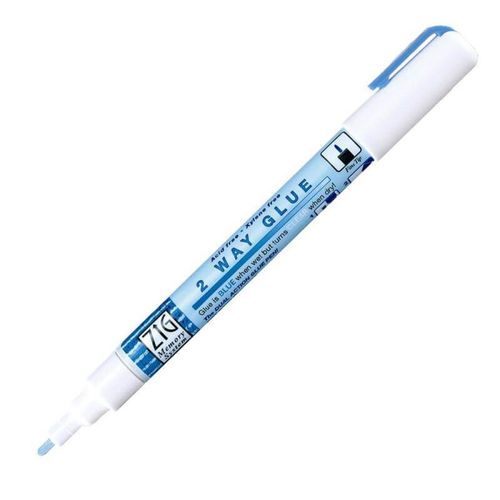 Zig 2 Way Glue Pen - Fine Tip 2mm Fiber Writing Head