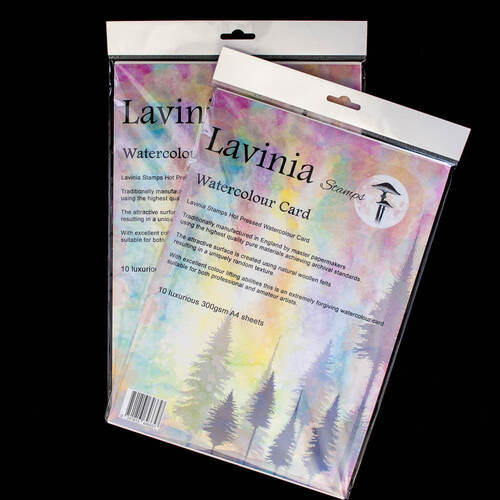 Lavinia Hot Pressed A4 Watercolour Card 10/PK