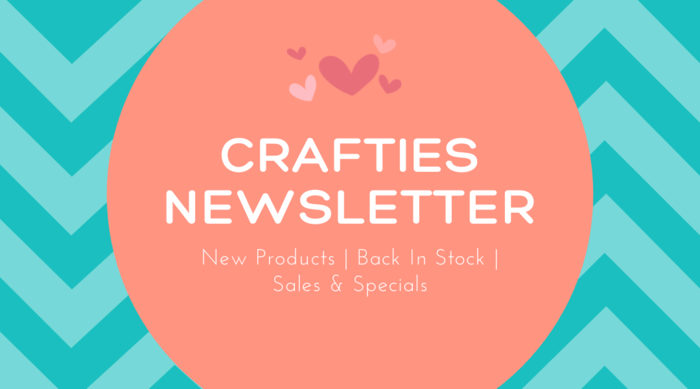 Crafties News | New Products & Back in Stock | 12 November 2021 image