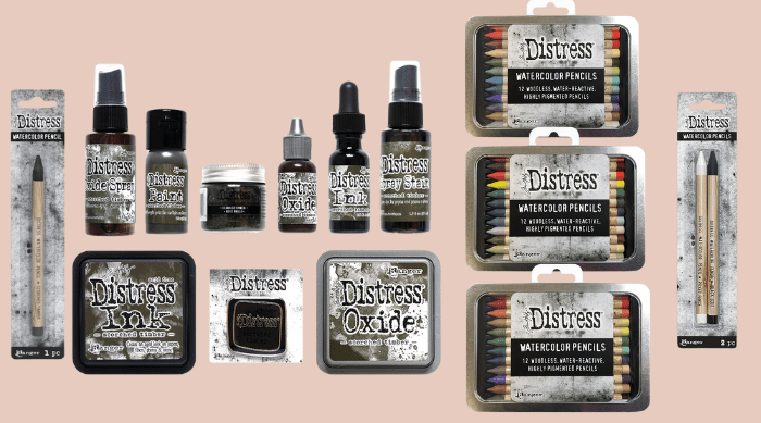 Tim Holtz Final Distress Colour & New Watercolour Pencils image