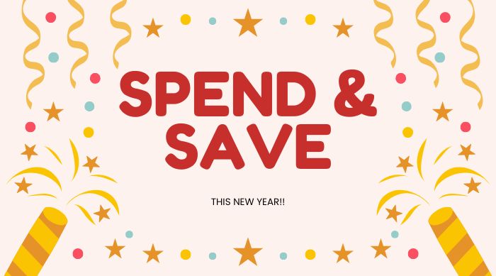 Spend & Save This New Year! image
