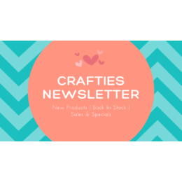 Crafties News | New Products & Back in Stock | 8 August 2021  image