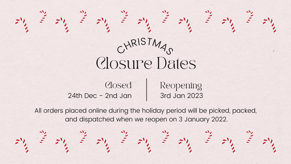 2022 Holidays Closure Dates image